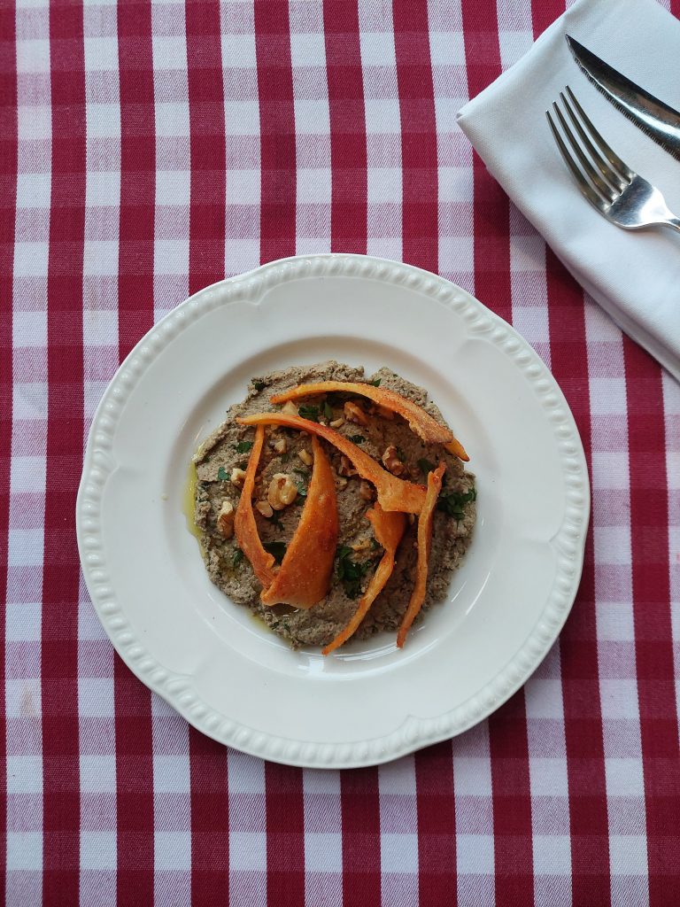 Le Petit Citron, Lawrences Recipes, Mushroom & Walnut Pate